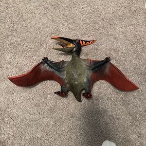Pterodactyl Vintage Maidenhead 2005 Toys R Us Large Rubber Dinosaur SUPER COOL